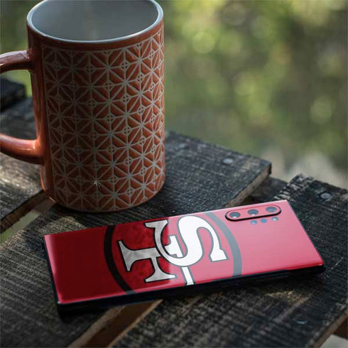 NFL San Francisco 49ers Retro Logo Galaxy Note 10 Plus Skin