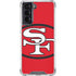 NFL San Francisco 49ers Retro Logo Galaxy S22 Clear Case