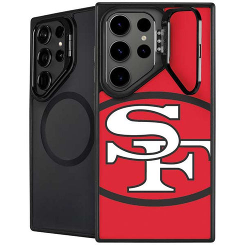 NFL San Francisco 49ers Retro Logo Galaxy S24 Ultra Kickstand Case