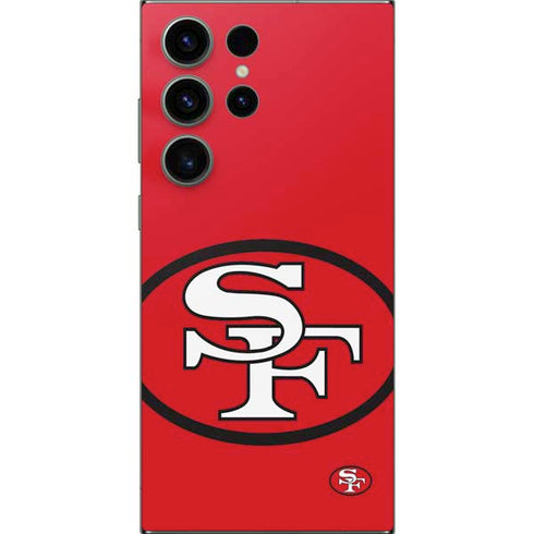 NFL San Francisco 49ers Retro Logo Galaxy S24 Ultra Skin