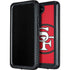 NFL San Francisco 49ers Retro Logo Galaxy S24 Waterproof Case