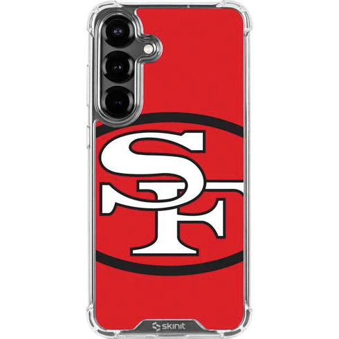 NFL San Francisco 49ers Retro Logo Galaxy S26 Clear Case