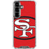 NFL San Francisco 49ers Retro Logo Galaxy S26 Clear Case