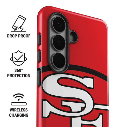 NFL San Francisco 49ers Retro Logo Galaxy S26 Impact Case