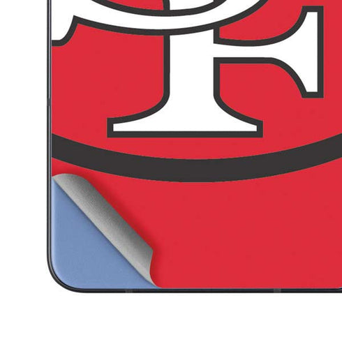 NFL San Francisco 49ers Retro Logo Galaxy Z Fold5 5G Skin