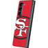 NFL San Francisco 49ers Retro Logo Galaxy Z Fold5 5G Skin