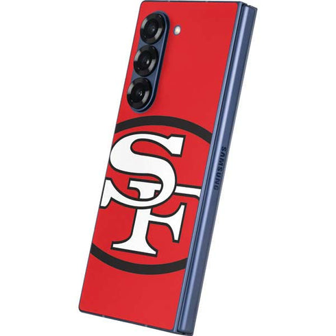 NFL San Francisco 49ers Retro Logo Galaxy Z Fold6 Skin