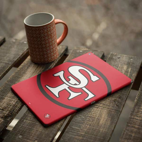 NFL San Francisco 49ers Retro Logo iPad Skins