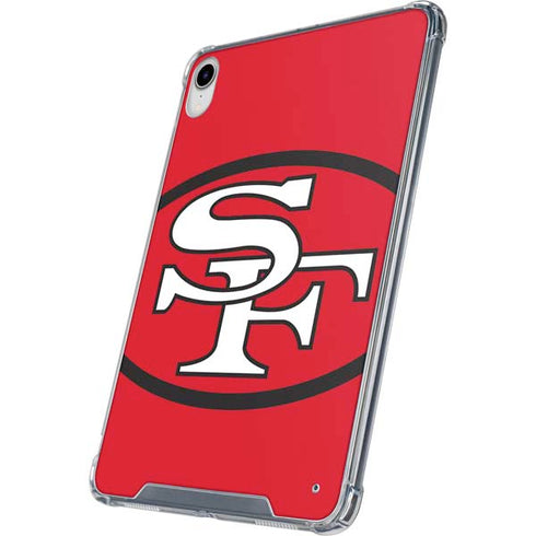 NFL San Francisco 49ers Retro Logo iPad 11th Gen (2025) Clear Case