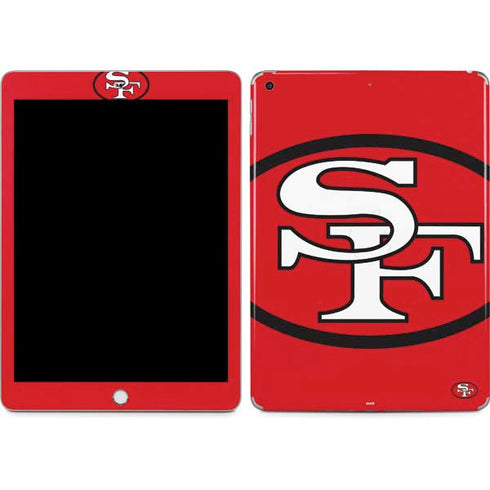 NFL San Francisco 49ers Retro Logo Apple iPad Skin