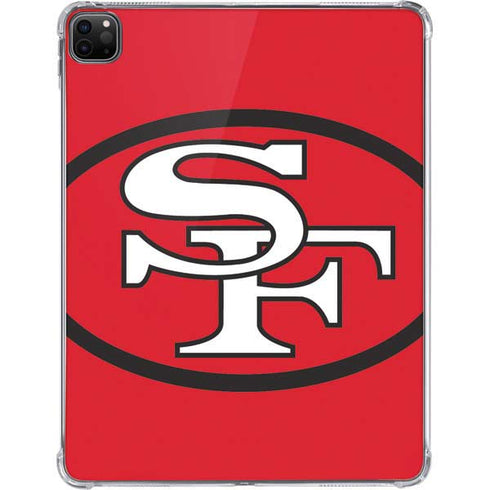 NFL San Francisco 49ers Retro Logo iPad Pro 11in (2024) Clear Case
