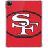 NFL San Francisco 49ers Retro Logo iPad Pro 11in (2024) Clear Case