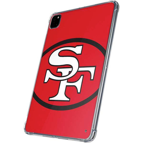 NFL San Francisco 49ers Retro Logo iPad Pro 11in (2024) Clear Case