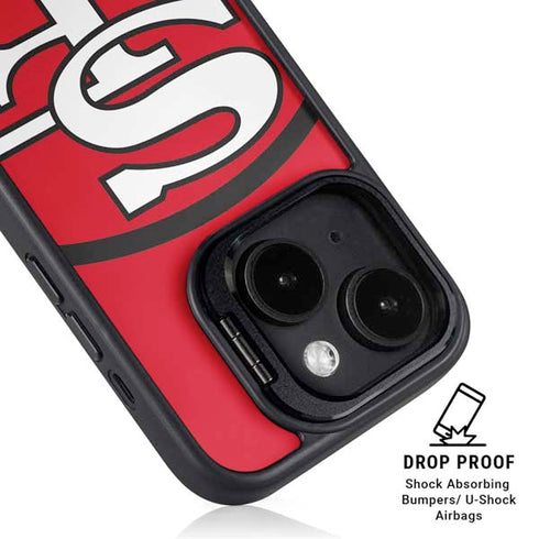 NFL San Francisco 49ers Retro Logo iPhone 13 Kickstand Case