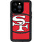NFL San Francisco 49ers Retro Logo iPhone 15 Pro Waterproof Case
