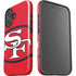 NFL San Francisco 49ers Retro Logo iPhone 16 Impact Case
