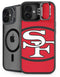 NFL San Francisco 49ers Retro Logo iPhone 16 Plus Kickstand Case