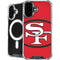 NFL San Francisco 49ers Retro Logo iPhone 16 Plus MagSafe Case