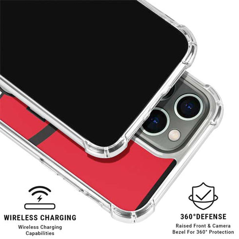 NFL San Francisco 49ers Retro Logo iPhone 16 Pro Clear Case
