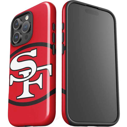 NFL San Francisco 49ers Retro Logo iPhone 16 Pro Max Impact Case