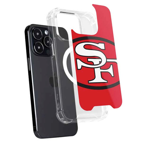 NFL San Francisco 49ers Retro Logo iPhone 16 Pro Max MagSafe Case
