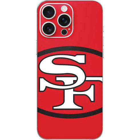 NFL San Francisco 49ers Retro Logo iPhone 16 Pro Max Skin