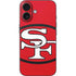 NFL San Francisco 49ers Retro Logo iPhone 16 Skin