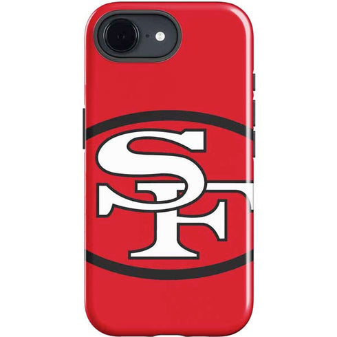 NFL San Francisco 49ers Retro Logo iPhone 16e Impact Case