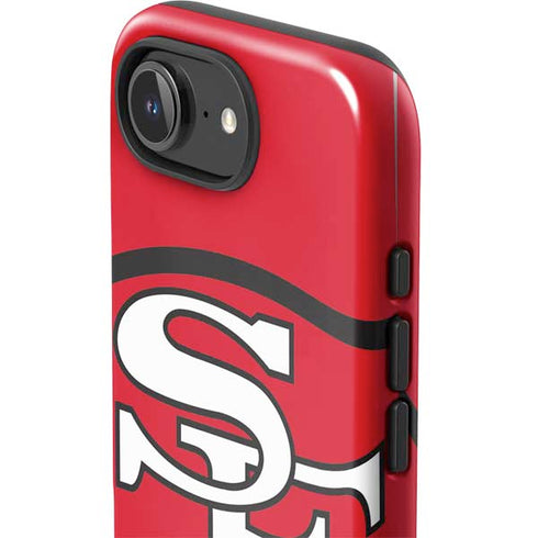 NFL San Francisco 49ers Retro Logo iPhone 16e Impact Case