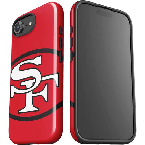 NFL San Francisco 49ers Retro Logo iPhone 16e Impact Case