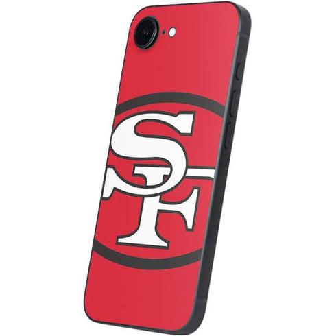 NFL San Francisco 49ers Retro Logo iPhone 16e Skin