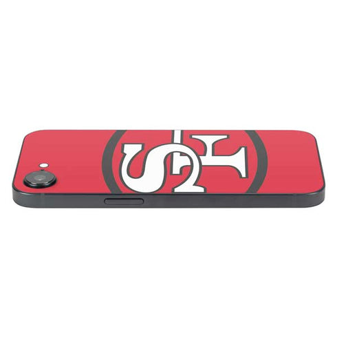 NFL San Francisco 49ers Retro Logo iPhone 16e Skin