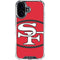 NFL San Francisco 49ers Retro Logo iPhone 17 Clear Case