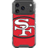 NFL San Francisco 49ers Retro Logo iPhone 18 Pro Clear Case