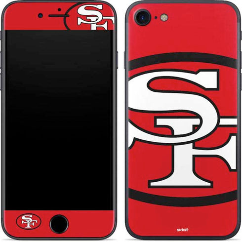 NFL San Francisco 49ers Retro Logo iPhone 8 Skin