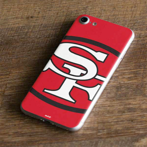 NFL San Francisco 49ers Retro Logo iPhone 8 Skin