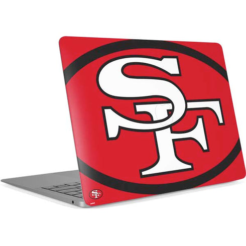 NFL San Francisco 49ers Retro Logo Apple MacBook Air Skin