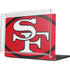 NFL San Francisco 49ers Retro Logo MacBook Pro 14in (2021-24) Case plus Skin