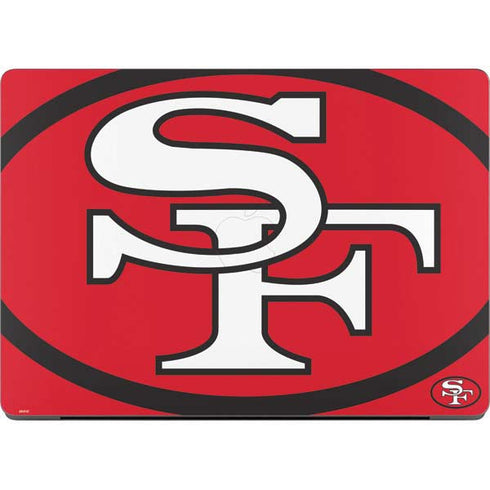 NFL San Francisco 49ers Retro Logo Apple MacBook Pro 14-inch Skin