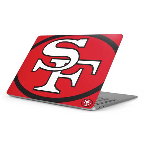 NFL San Francisco 49ers Retro Logo Apple MacBook Pro 16-inch Skin