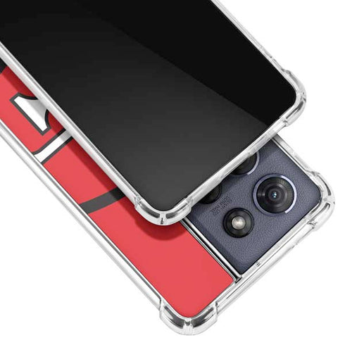 NFL San Francisco 49ers Retro Logo Moto G 5G (2025) Clear Case