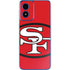 NFL San Francisco 49ers Retro Logo Moto G Play 4G (2024) Skin