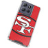 NFL San Francisco 49ers Retro Logo Moto G Play 5G (2025) Clear Case