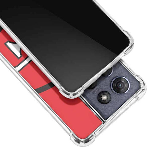 NFL San Francisco 49ers Retro Logo Moto G Power 5G (2025) Clear Case