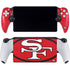 NFL San Francisco 49ers Retro Logo PlayStation Portal Remote Player Skin