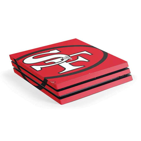 NFL San Francisco 49ers Retro Logo PlayStation PS4 Skins