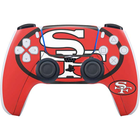 NFL San Francisco 49ers Retro Logo PlayStation PS5 Skins