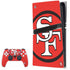 NFL San Francisco 49ers Retro Logo PlayStation PS5 Skins