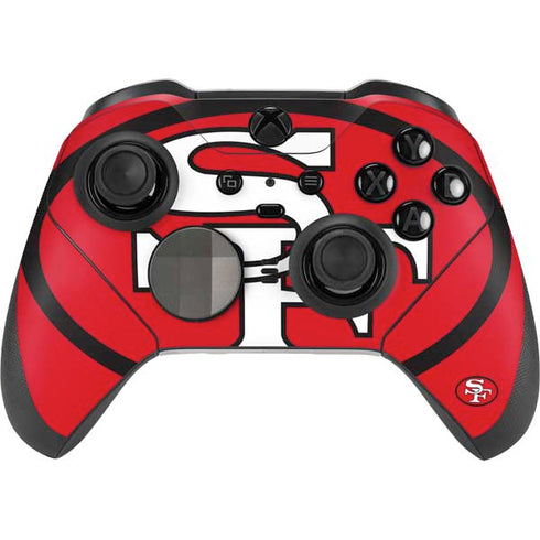 NFL San Francisco 49ers Retro Logo Xbox Elite Wireless Controller Series 2 Skin