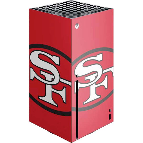 NFL San Francisco 49ers Retro Logo Xbox Series X Skins